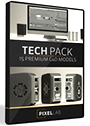 The Pixel Lab Tech Pack for Cinema 4D