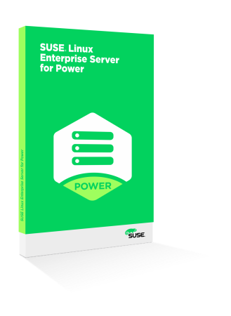 SUSE Linux Enterprise Server, POWER, 1-2 Sockets with Unlimited Virtual Machines, Standard Subscription, 1 Year