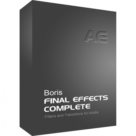 Boris Final Effects Complete for After Effects and Premiere Pro
