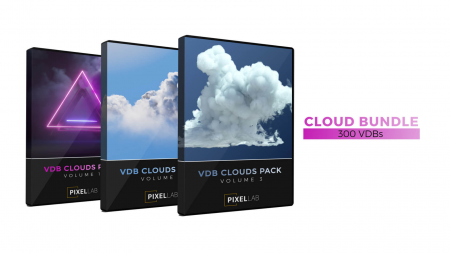 The Pixel Lab VDB Clouds Pack Volume 2