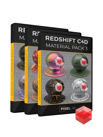 The Pixel Lab Redshift Mutating Materials Bundle