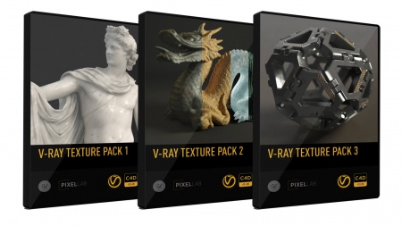 The Pixel Lab V-Ray Texture Pack Bundle (Have Packs 1 & 2 - Add Pack 3) [UPGRADE]